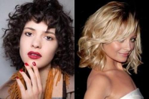 Короткие стрижки на кудрявые волосы 2019. Модные прически средних кудрявых волос 2019