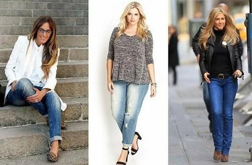 Какие джинсы носить кому з. Джинса в образе женщин за 40: модные тренды 2019 г