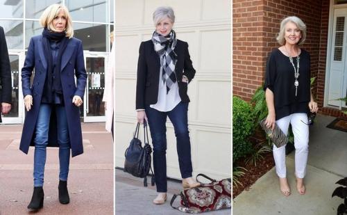 Как носить джинсы бойфренды женщинам з. Джинсовая одежда в гардеробе женщины 40 лет 25 Как носить джинсы бойфренды женщинам з. Джинсовая одежда в гардеробе женщины 40 лет 25