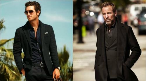 В черной рубашке и в джинсах. 10 универсальных сочетаний джинсов с рубашкой для стильного гардероба 10