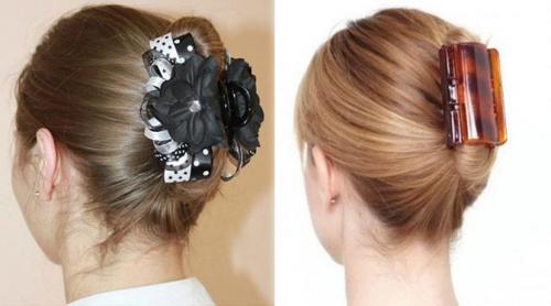 Как заколоть волосы крабиком. Как красиво заколоть волосы крабиком