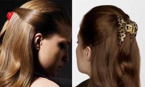 Как заколоть волосы крабиком. Как красиво заколоть волосы крабиком