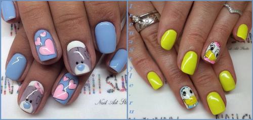 Маникюр в школу 12 лет. Модные идеи детского маникюра для девочек 2019 тенденции фото новинки