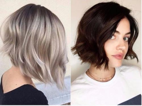 Челки на средние волосы. Модная челка на средние волосы и форма лица 13