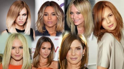 Челки на средние волосы. Модная челка на средние волосы и форма лица 09