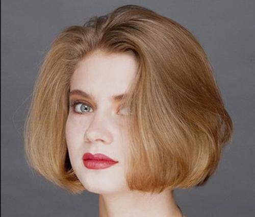 Челки на средние волосы. Модная челка на средние волосы и форма лица 16