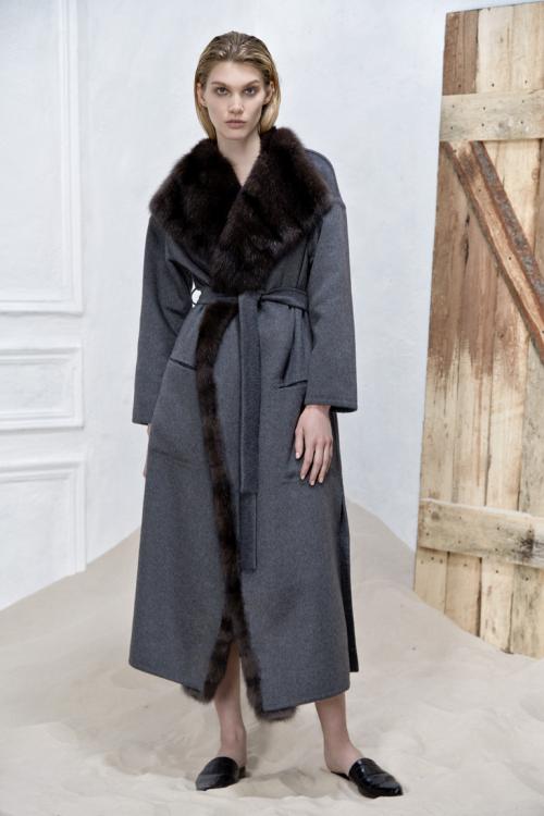 Сапоги к пальто-халату. Вариации кроя и длины