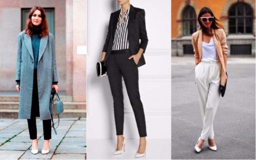 С чем носить белую обувь. С чем носить белые туфли