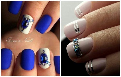 Пошагово рисунки шеллаком на ногтях. Маникюр шеллак: особенности дизайна на короткие ногти и длинные