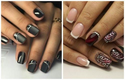 Пошагово рисунки шеллаком на ногтях. Маникюр шеллак: особенности дизайна на короткие ногти и длинные