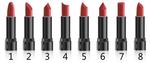 Срез помады и характер. Тип среза помады и характеристика