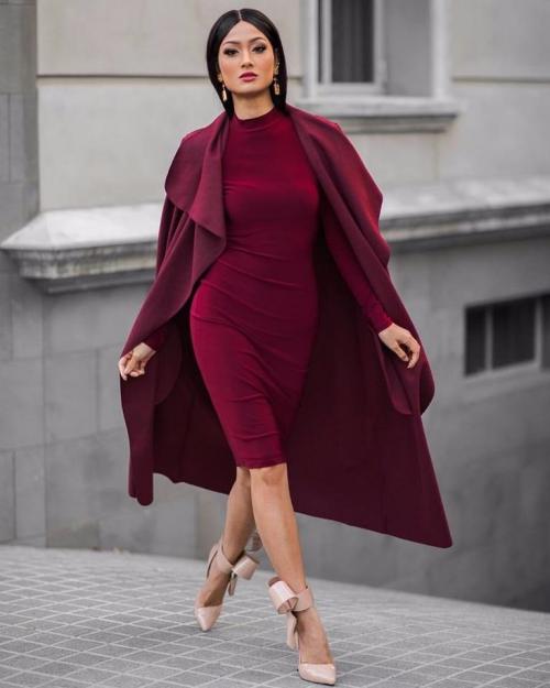 Сапоги цвета Марсала с чем носить. С чем носить пальто Марсала?