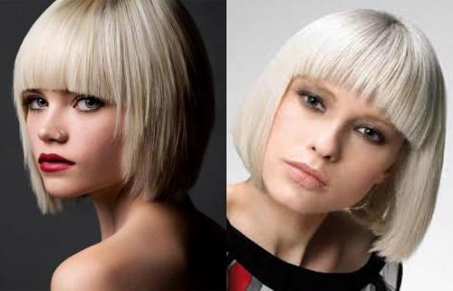 Модные прически блондинок 2019 фото. Модная прическа блондинок пикси 2020 04