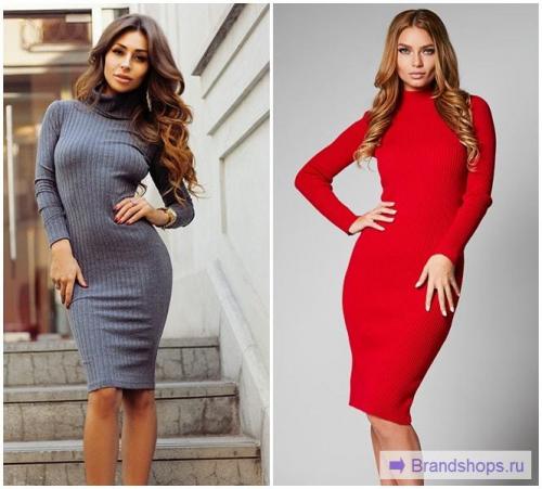 Платье лапша с разрезом. Платье-лапша