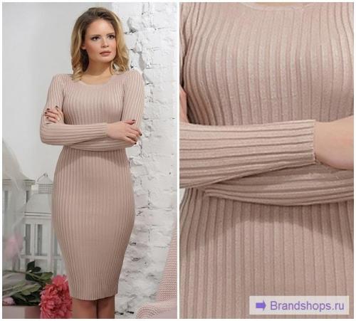 Платье лапша с разрезом. Платье-лапша