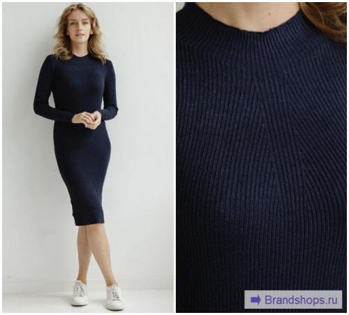 Платье лапша с разрезом. Платье-лапша