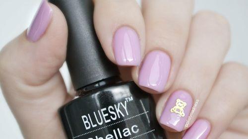 Палитра Блюскай с номерами. Магия цветов шеллака Блюскай