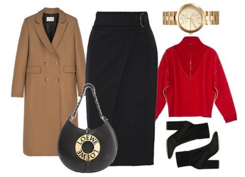 Юбка миди, а силуэта с чем носить. Прямой крой