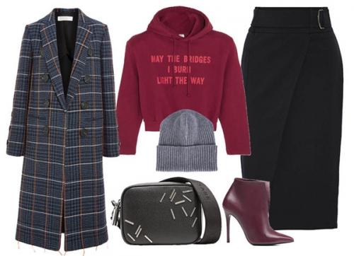 Юбка миди, а силуэта с чем носить. Прямой крой