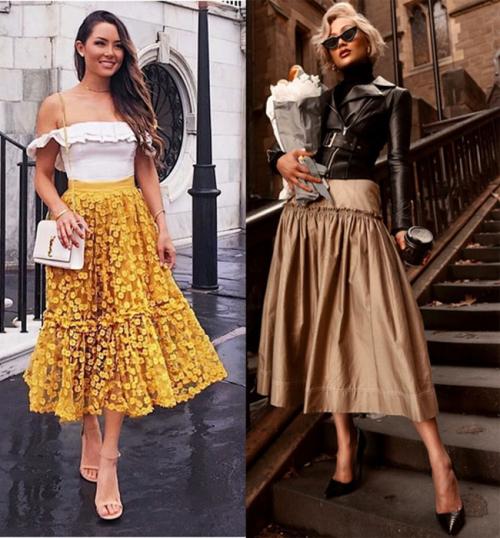 Юбки миди 2020. Стильные юбки 2019-2020 модные тенденции, фасоны, новинки + фото