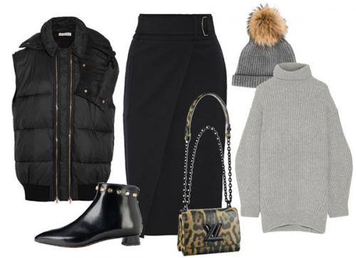 Юбка миди, а силуэта с чем носить. Прямой крой