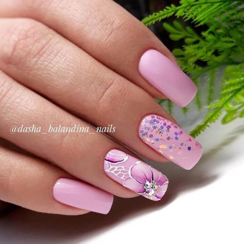 Маникюр с бабочкой 2019. Весенний маникюр. Новые дизайны за апрель 2019