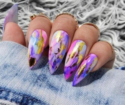 Маникюр на длинные ногти. Топ-10 дизайнов маникюра на длинные ногти