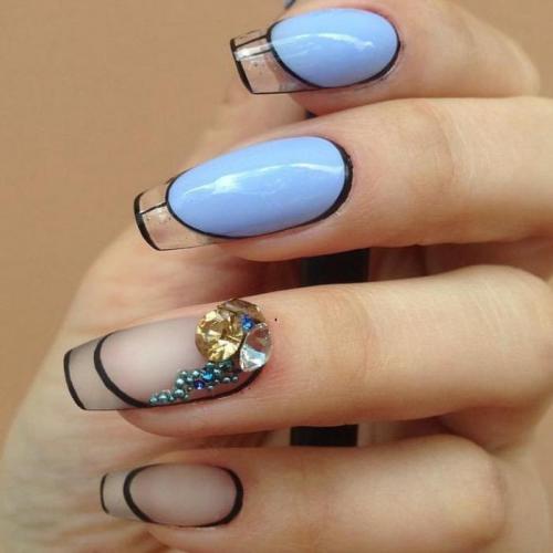 Маникюр весна-лето 2019 френч. Маникюр на лето 2019: виды французского маникюра