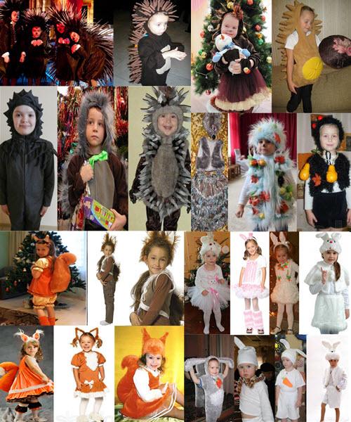 Костюм белочка своими руками. Как сделать своими руками костюмы: ежика, белочки, зайчика для мальчика и девочки? (фото)