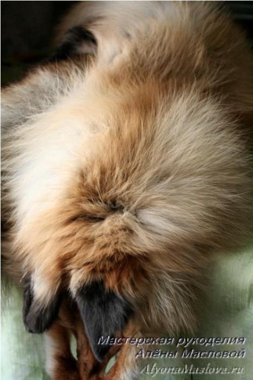 Как сшить шапочку лисы. 