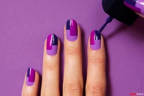 Маникюр в ретро стиле. Матовые ногти в ретро стиле шаг за шагом