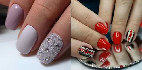 Маникюр со стразами и бульонками. Особенности маникюра с бульонками