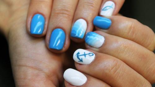 Ногти на море 2019. Пляжный маникюр 2019: трендовые идеи для ногтей разной формы и длины