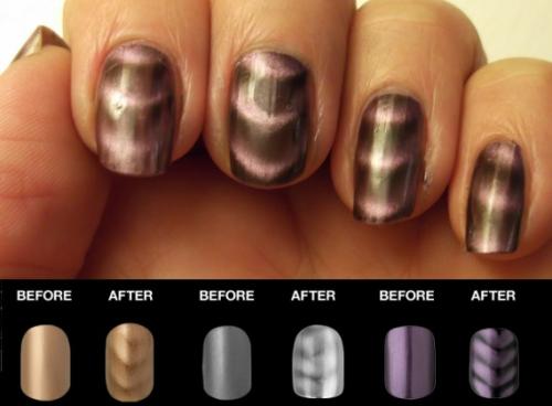 Лак 3д эффект. Магнитный лак для ногтей: 3D-эффект Magentic Attraction