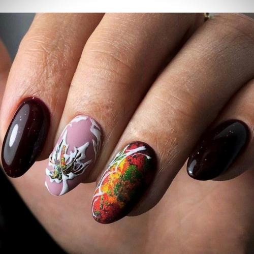 Осень 2019 дизайн ногтей. Маникюр на Осень 2019 | 10 идей