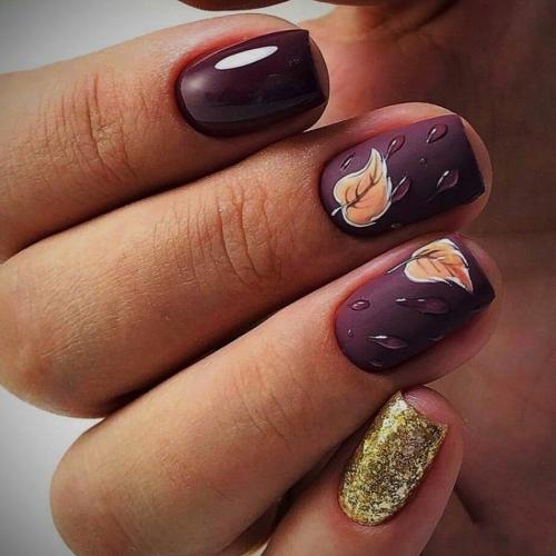 Осень 2019 дизайн ногтей. Маникюр на Осень 2019 | 10 идей