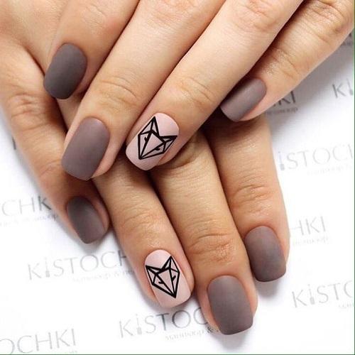 Геометрический дизайн на ногтях. Маникюр геометрия 2019-2020: что предложит нам нейл-арт индустрия