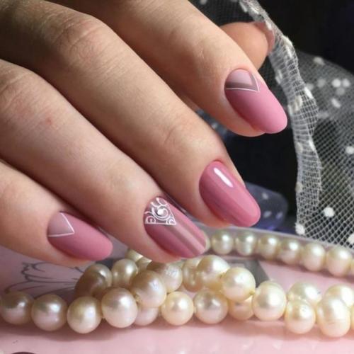 Маникюр на овальные ногти 2019. Французский маникюр на короткие овальные ногти