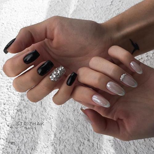 Разные руки сразу два маникюра. «Разные руки»: когда не можете выбрать между двумя дизайнами