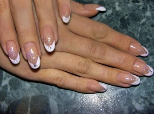 Овальная форма ногтей