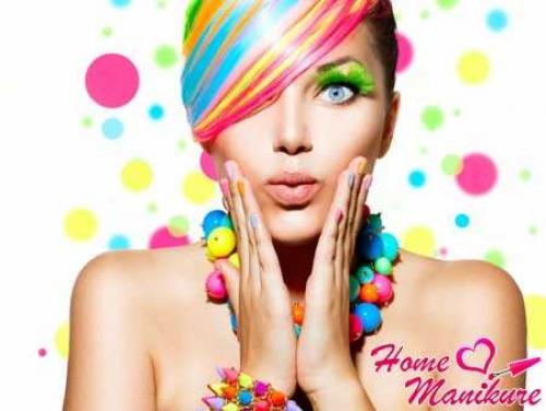 Маникюр разные цвета ногтей. Маникюр – разноцветный френч 23 Маникюр разные цвета ногтей. Маникюр – разноцветный френч 23