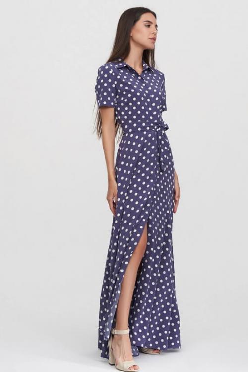 Платье в горошек. Популярные фасоны платьев