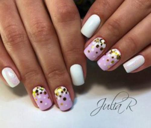 Маникюр мягкий квадрат френч. Идеи маникюра на мягкий квадрат (фото)