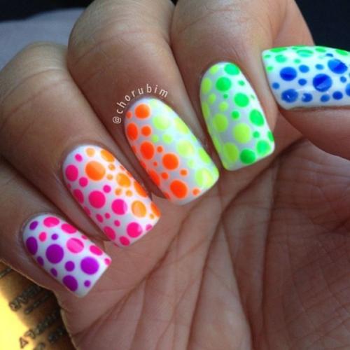 Рисунки на ногтях прикольные. Виды позитивного маникюра