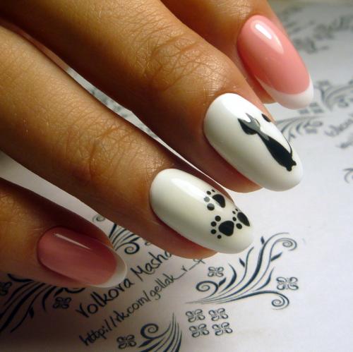 Рисунки на ногтях прикольные. Виды позитивного маникюра