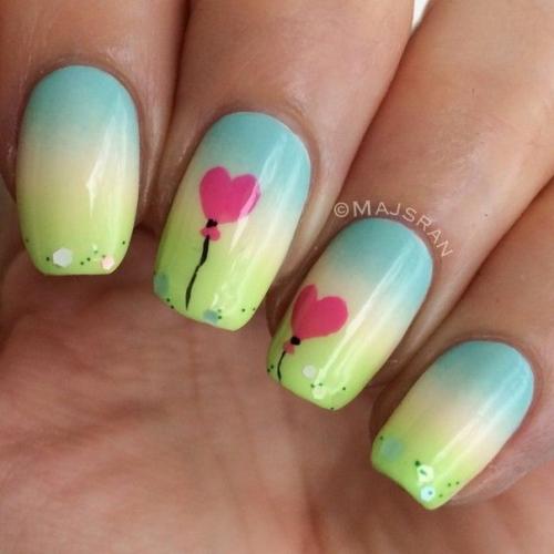 Рисунки на ногтях прикольные. Виды позитивного маникюра