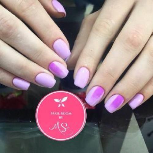 Красно белый маникюр на короткие ногти квадратной формы. Фото маникюра на короткие квадратные ногти