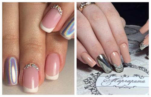 Дизайн ногтей френч. Французский маникюр: модные тенденции и новинки 2019