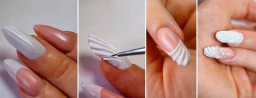 Яркий маникюр на море. Маникюр в морском стиле: фото, модные тенденции 2019 15