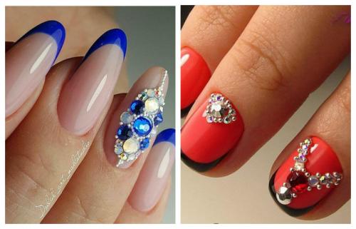 Дизайн ногтей френч. Французский маникюр: модные тенденции и новинки 2019